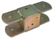 Giunto di raccordo per gas quadrato 100x100 mm in acciaio zincato MINUTEX