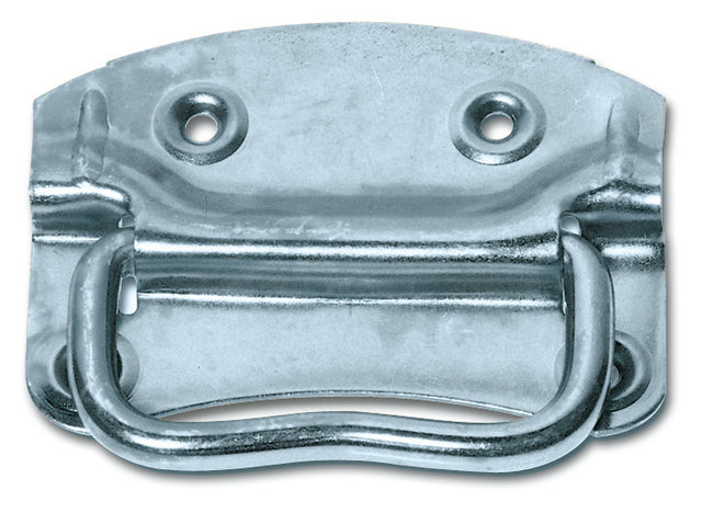 Maniglia per bauli MINUTEX in acciaio zincato bianco da 90 mm