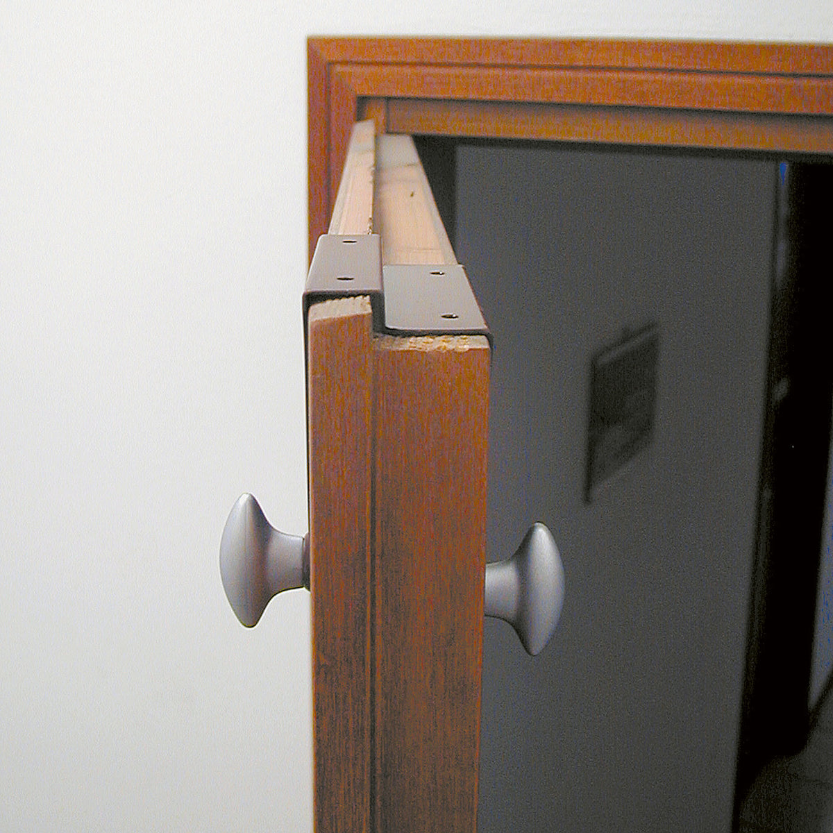 Appenditutto da porta ad incastro marrone MINUTEX 930MDY