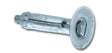 MINUTEX 499DY - TASSELLO GIGANTE CON RANELLA E VITE T.E. M5 - CF PZ 4 MINUTEX