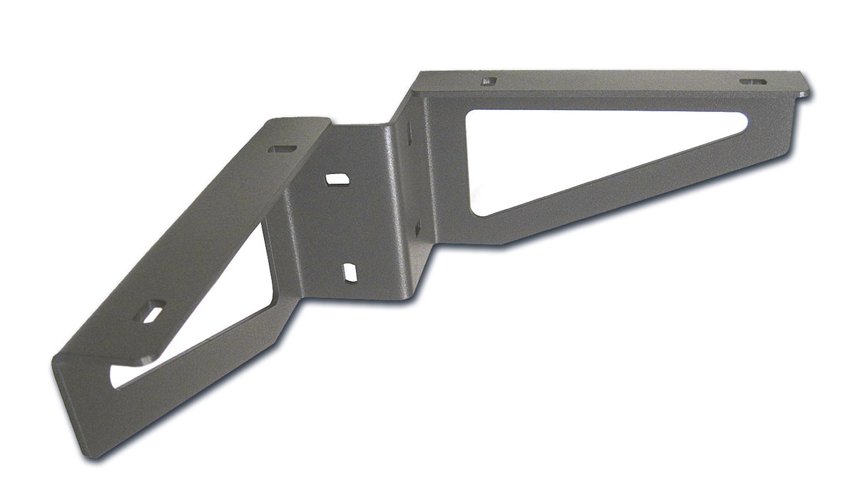 Angolare doppio mensola MINUTEX in acciaio verniciato grigio grafite