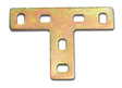 MINUTEX 894 - PIASTRA PER GIUNZIONI A "T" MM.70X50X2 ACCIAIOZINCO+ A.R.C. MINUTEX