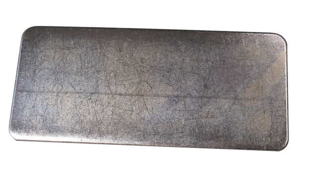 MINUTEX 109 - PIASTRA DRITTA SENZA FORI mm 200x90x3 ACCIAIO ZINCATO MINUTEX