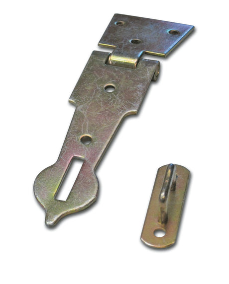 Cerniera a scatto Minutex 702N in acciaio verniciato nero da 115 mm