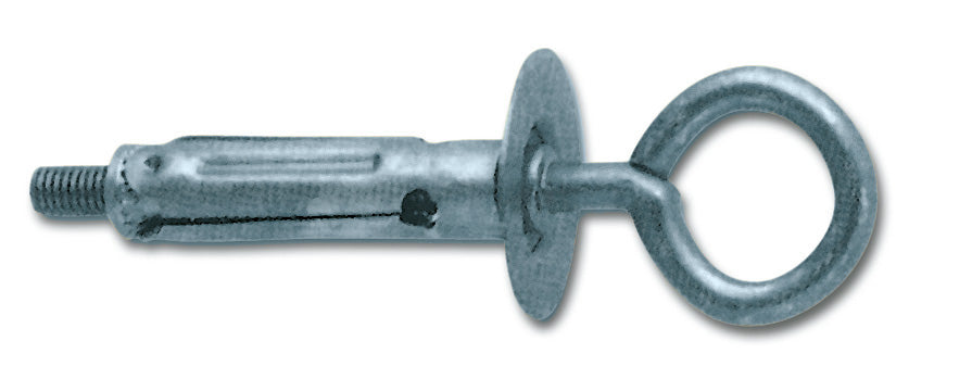 Tassello gigante con occhiello chiuso M5 MINUTEX in metallo zincato