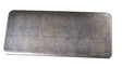 MINUTEX 109 - PIASTRA DRITTA SENZA FORI mm 200x90x3 ACCIAIO ZINCATO MINUTEX