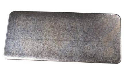 MINUTEX 109 - PIASTRA DRITTA SENZA FORI mm 200x90x3 ACCIAIO ZINCATO MINUTEX
