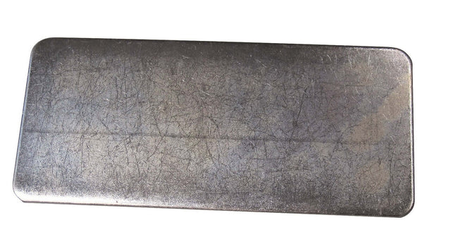 MINUTEX 109 - PIASTRA DRITTA SENZA FORI mm 200x90x3 ACCIAIO ZINCATO MINUTEX
