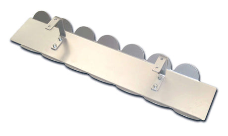 MINUTEX 574 - PORTACAVI DA SCRIVANIA VERN. GRIGIO ARGENTO MINUTEX