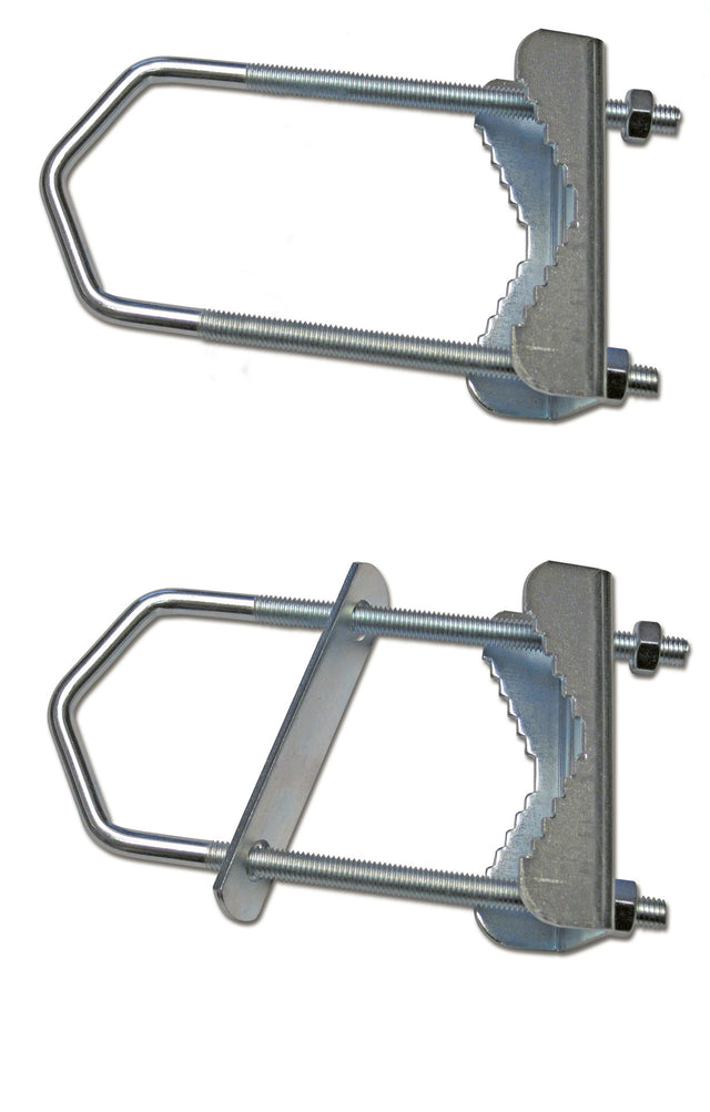 Minutex 75560P fermapalo per antenne con piastra diametro 60 mm e bulloni M8 in acciaio zincato