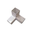 Giunto angolare Minutex 3913 per gazebo in metallo zincato