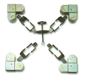 Kit ferramenta gazebo quadrato MINUTEX 902 in acciaio zincato