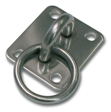 Cavalletto con anello Minutex in acciaio inox AISI 304 lucido