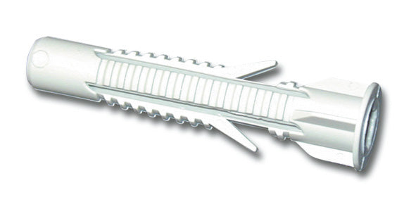 MINUTEX 4971850 - TASSELLO NYLON MULTIUSO CON BORDO Ø8X50 E VITE MINUTEX