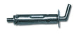 Mini tassello gancio corto M3 in acciaio zincato bianco Minutex 454