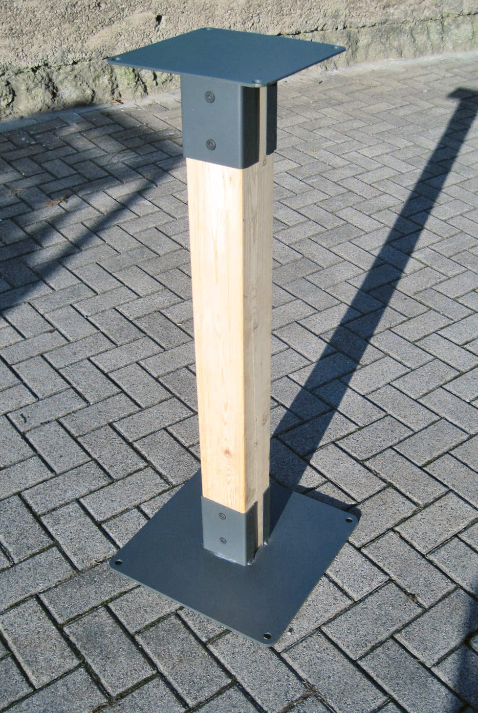 MINUTEX 326G26 - SUPPORTO SUPERIORE PER TAVOLINO ACCIAIOVERN. G.GRAFITE