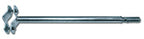 Zanca per pali antenne con tassello in acciaio zincato bianco MINUTEX