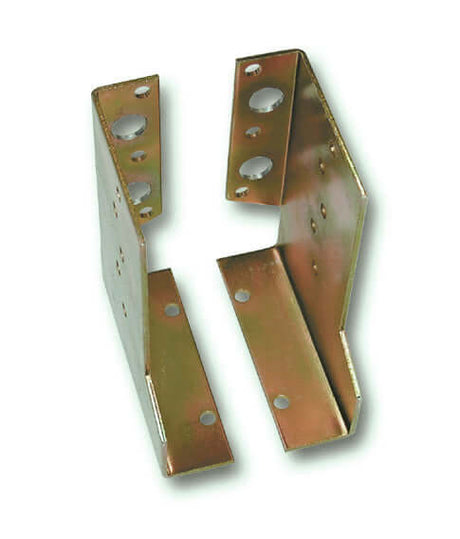 MINUTEX 798 - SUPPORTO REGOLABILE PER TRAVI T.CHIUSO ACCIAIOZINCO+ A.R.C. MINUTEX