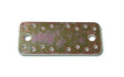 MINUTEX 873 - PIASTRA GIUNZIONE DIRITTA MM.130X55X2,5 ACCIAIOZINCO+ A.R.C. MINUTEX