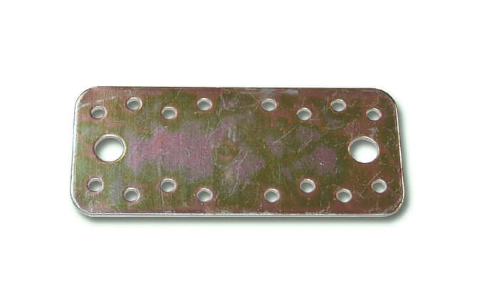 MINUTEX 873 - PIASTRA GIUNZIONE DIRITTA MM.130X55X2,5 ACCIAIOZINCO+ A.R.C. MINUTEX