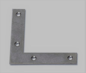 MINUTEX 660320E - PIASTRA RINFORZO A SQUADRA CM 20X20 ACCIAIOZINCO+ A.R.C. ETICH. MINUTEX
