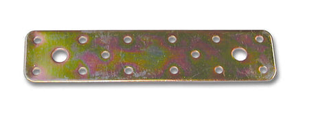 MINUTEX 868 - PIASTRA GIUNZIONE DIRITTA MM 180X40X2,5 ACCIAIO ZINCO+ A.R.C. MINUTEX